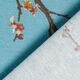Tissu de décoration ottomane  Printemps – bleu,  thumbnail number 4