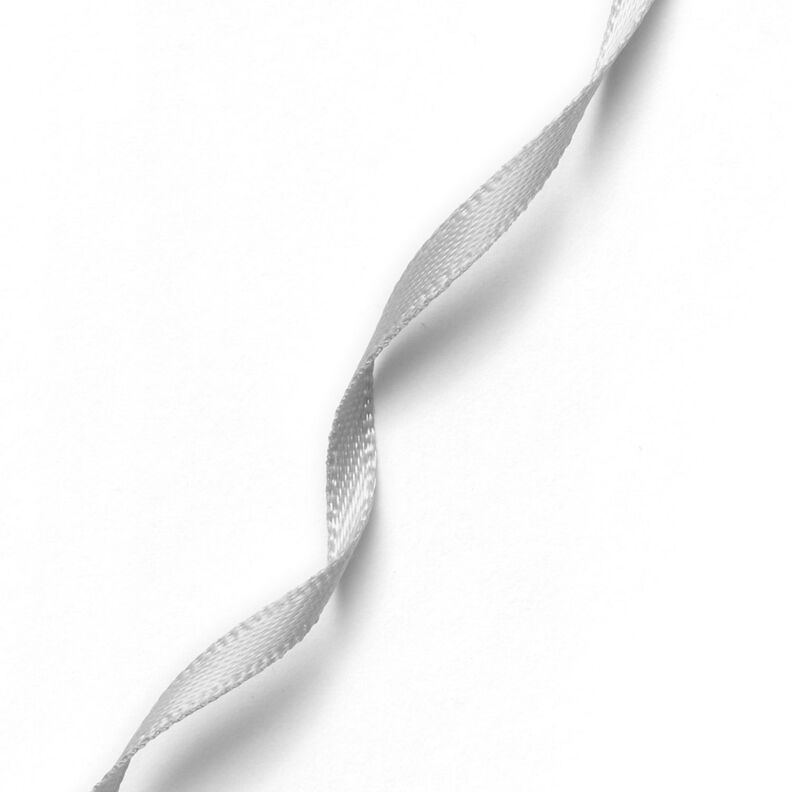 Ruban de satin [3 mm] – gris clair,  image number 3