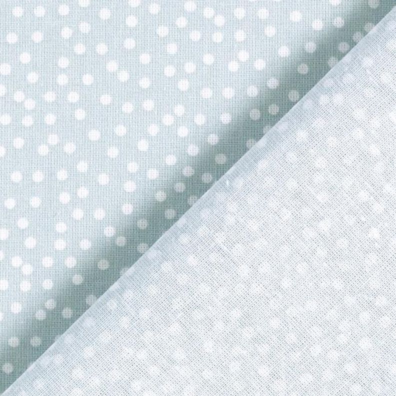 Tissu en coton Cretonne points irréguliers – bleu bébé,  image number 5