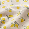 Tissu de décoration Semi-panama mini citrons – jaune/nature,  thumbnail number 2
