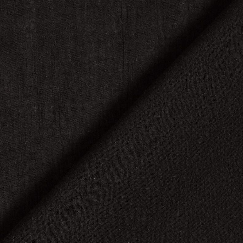 Tissu crêpe Coton – noir,  image number 3