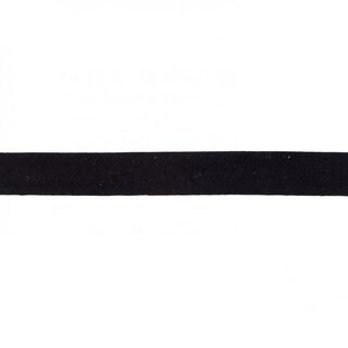 Bande à border élastique  mat [20 mm] – noir, 