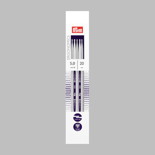 5,0|20cm Aiguilles à tricoter pour chaussettes Ergonomics | Prym, 