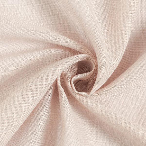 Tissu rideau voile aspect lin 300 cm – sable,  image number 1