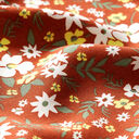 Tissu en viscose prairie fleurie – bronze, 