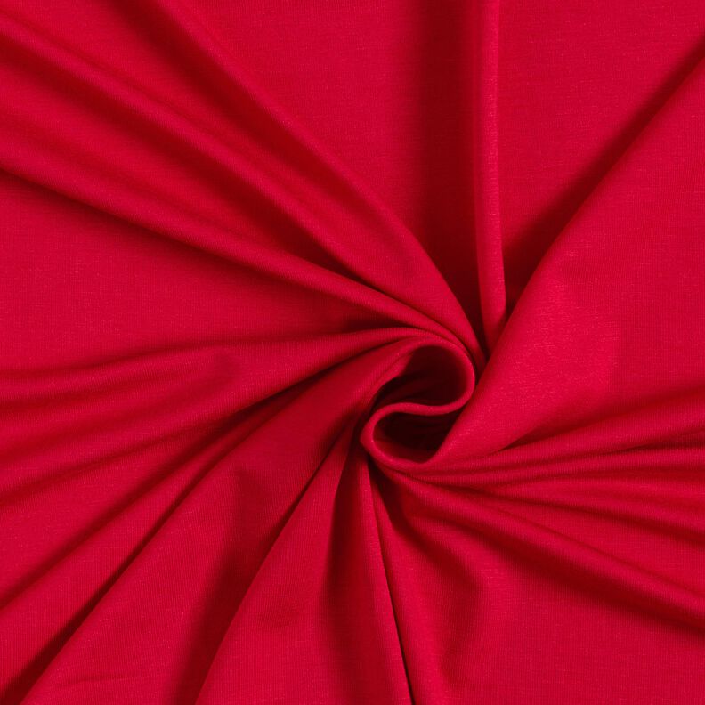 Jersey d’été médium en viscose – rouge,  image number 1