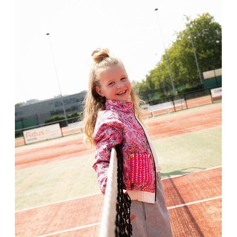 Tissu matelassé Double face Losanges | Poppy Fabrics – lilas bleu/brun-marron,  image number 7