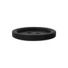 Bouton plastique 2 trous Basic - noir,  thumbnail number 2