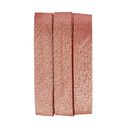 Biais thermocollant Paillettes [20 mm | 2 m] - or rose métallique, 