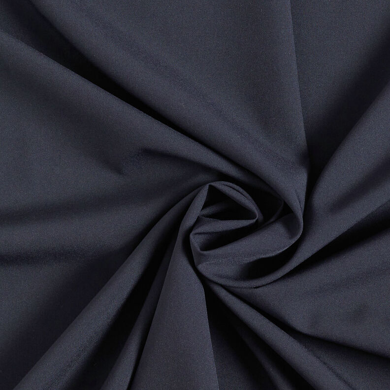 Tissu pour chemisier Uni – bleu nuit, image number 1