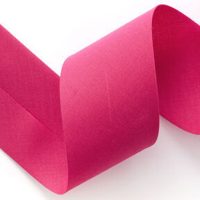 Biais Polycotton [50 mm] – rose intense, 