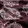 Jersey coton Mandalas | Glitzerpüppi – merlot/argent,  thumbnail number 1