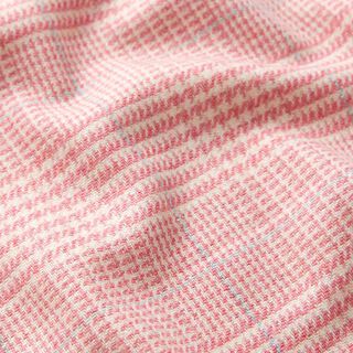 Drap de laine Prince de Galles – rose, 