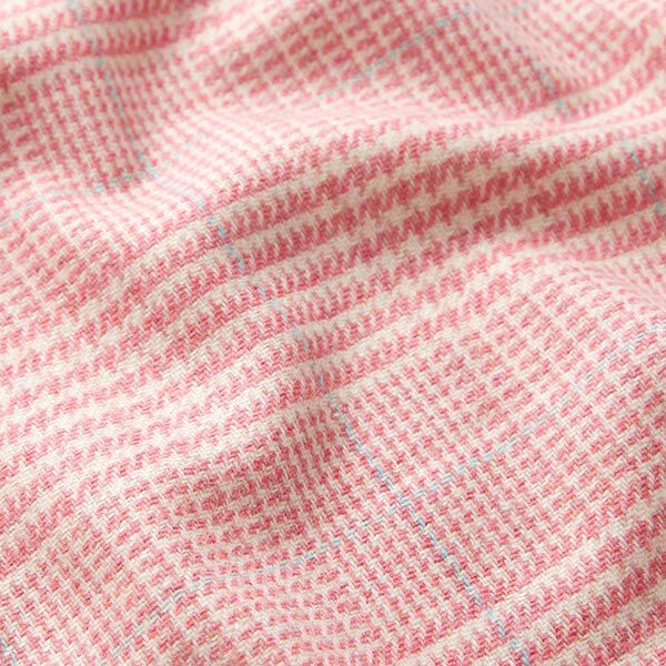 Drap de laine Prince de Galles – rose,  image number 2