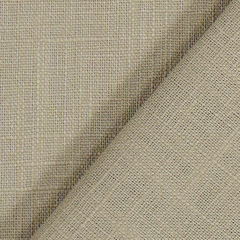 Tissu de lin en ramie mélangée medium – taupe clair,  image number 4