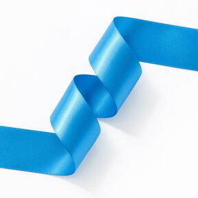 Ruban de satin [25 mm] – bleu, 