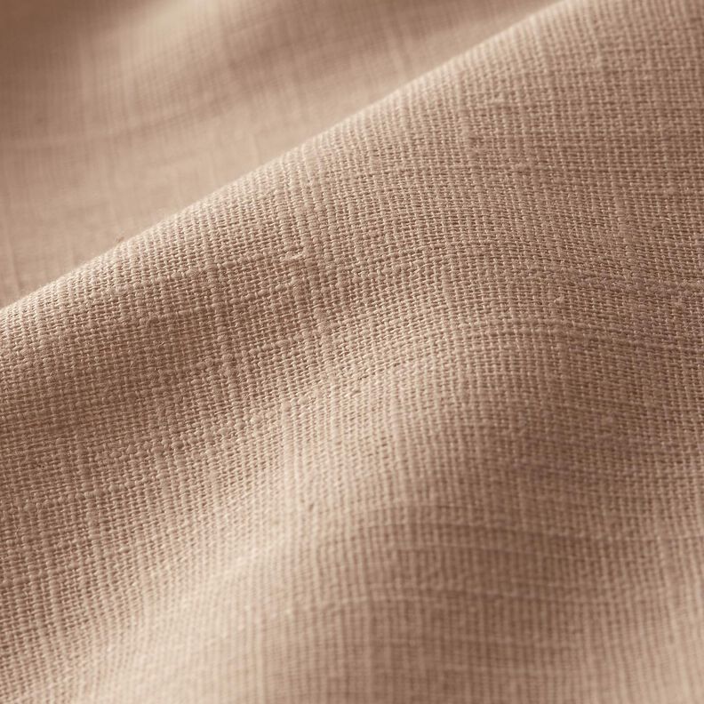 Tissu de lin en ramie mélangée medium – taupe, image number 2