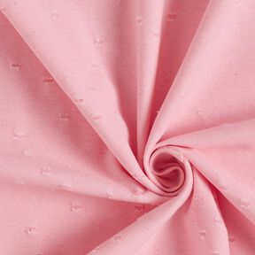 Denim de coton mélangé look destroy – rose, 