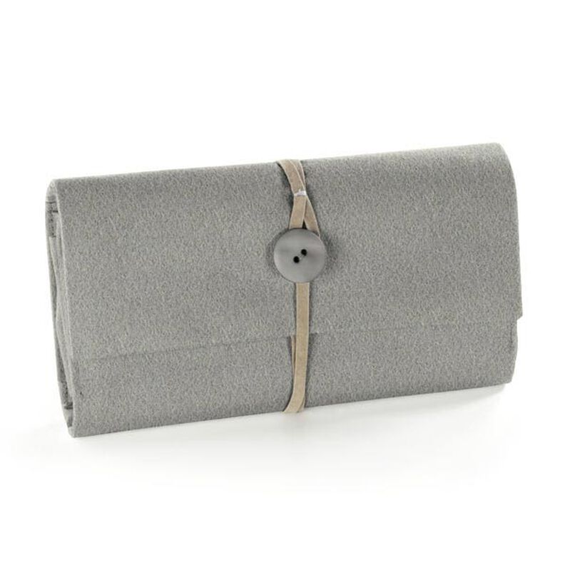 Feutrine 90 cm / épaisseur de 1 mm – gris clair,  image number 4