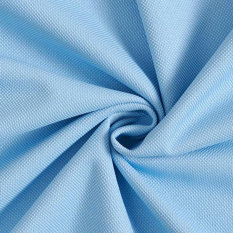 Tissu de capitonnage structure à picots – bleu clair,  image number 1