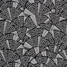 Tissu pour maillot de bain Motif graphique abstrait – noir/blanc,  thumbnail number 1