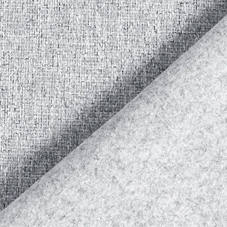 Tissu d’ameublement subtilement chiné – argent, image number 3