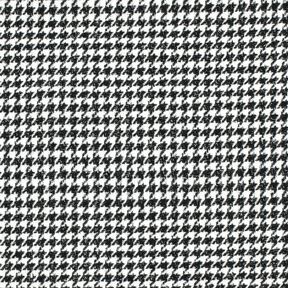 Tissu pour manteau Mélange de laine Motif pied-de-poule pailleté – noir/écru, 