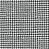 Tissu pour manteau Mélange de laine Motif pied-de-poule pailleté – noir/écru,  thumbnail number 1