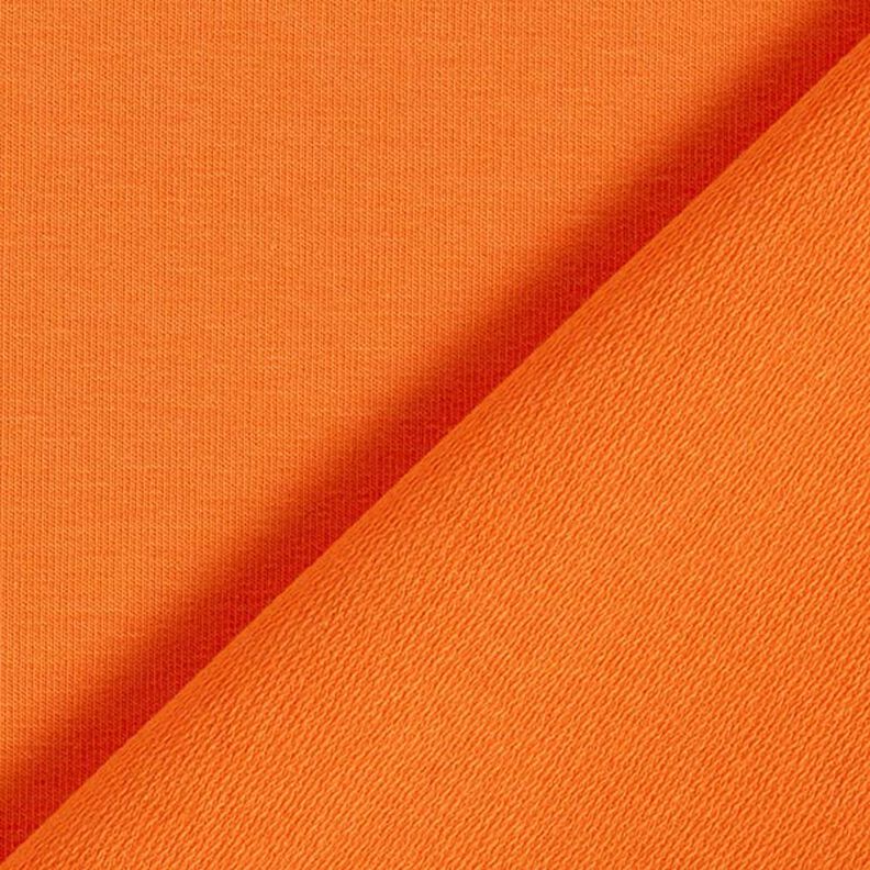 French Terry léger uni – orange,  image number 5