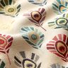 Tissu de décoration Gobelin Plumes de paon – nature,  thumbnail number 2