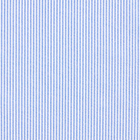 Seersucker Mélange coton à rayures – bleu roi/écru, 