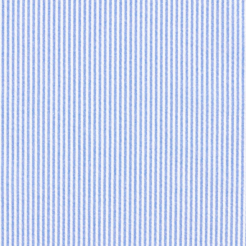 Seersucker Mélange coton à rayures – bleu roi/écru,  image number 1
