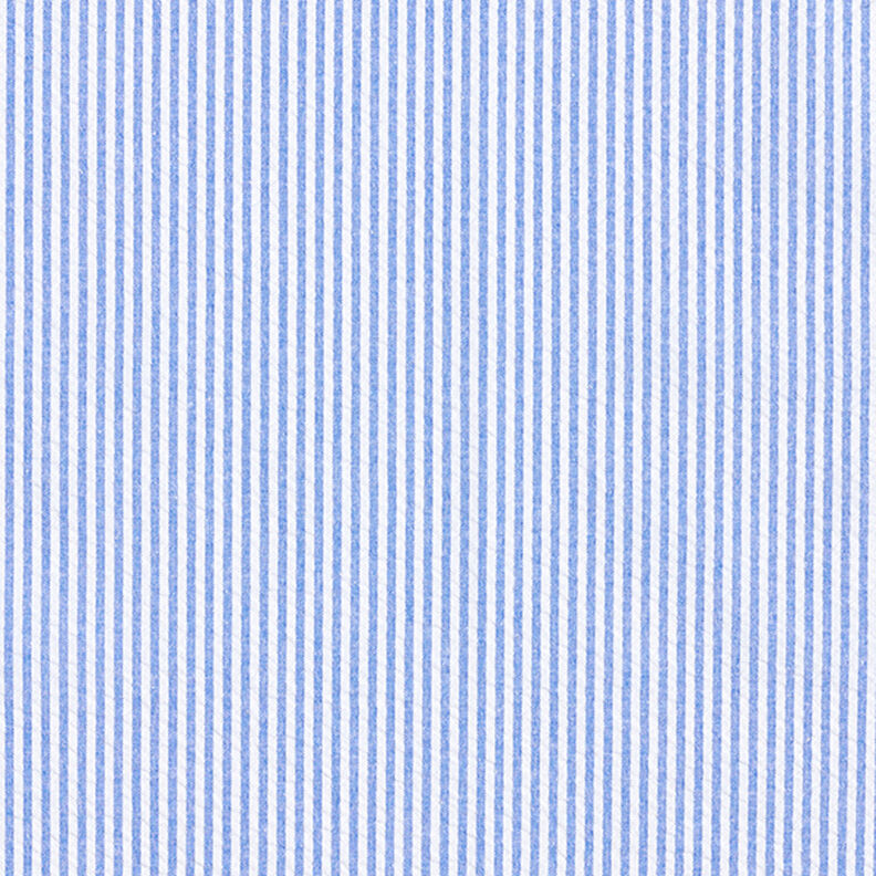 Seersucker Mélange coton à rayures – bleu roi/écru,  image number 1