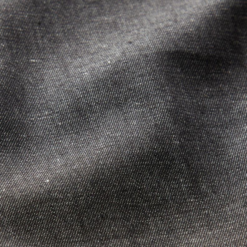 Denim de coton léger – noir,  image number 2