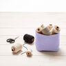 Tissu en coton Cretonne Uni – mauve,  thumbnail number 7