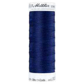 Fil à coudre Seraflex pour coutures élastiques (0825) | 130 m | Mettler – bleu marine, 