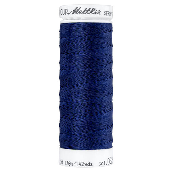 Fil à coudre Seraflex pour coutures élastiques (0825) | 130 m | Mettler – bleu marine, image number 1
