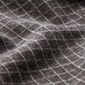 Maille jacquard brossée quadrillage – gris foncé,  thumbnail number 3