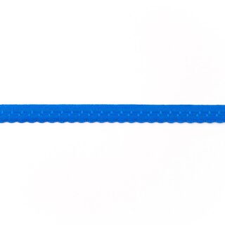Bande à border élastique Dentelle [12 mm] – bleu roi, 