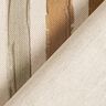 Tissu de décoration Semi-panama rayures peintes – nature/marron,  thumbnail number 4
