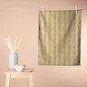 Tissu éponge Bambou Larges rayures – jaune/mauve,  thumbnail number 7