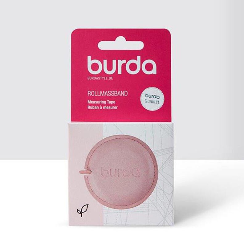 Mètre ruban à enrouleur de 150 cm – rose | Burda,  image number 1