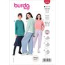 Pull / Hoodie trois longueurs | Burda 5979 | 34-48,  thumbnail number 1