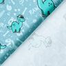 Jersey coton Dinosaures et fossiles | Glitzerpüppi – bleu clair/menthe poivrée,  thumbnail number 4