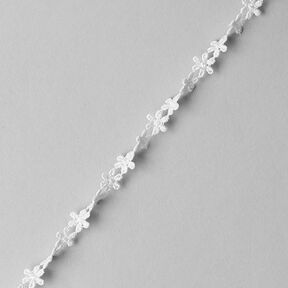 Galon de dentelle Flower - blanc cassé, 