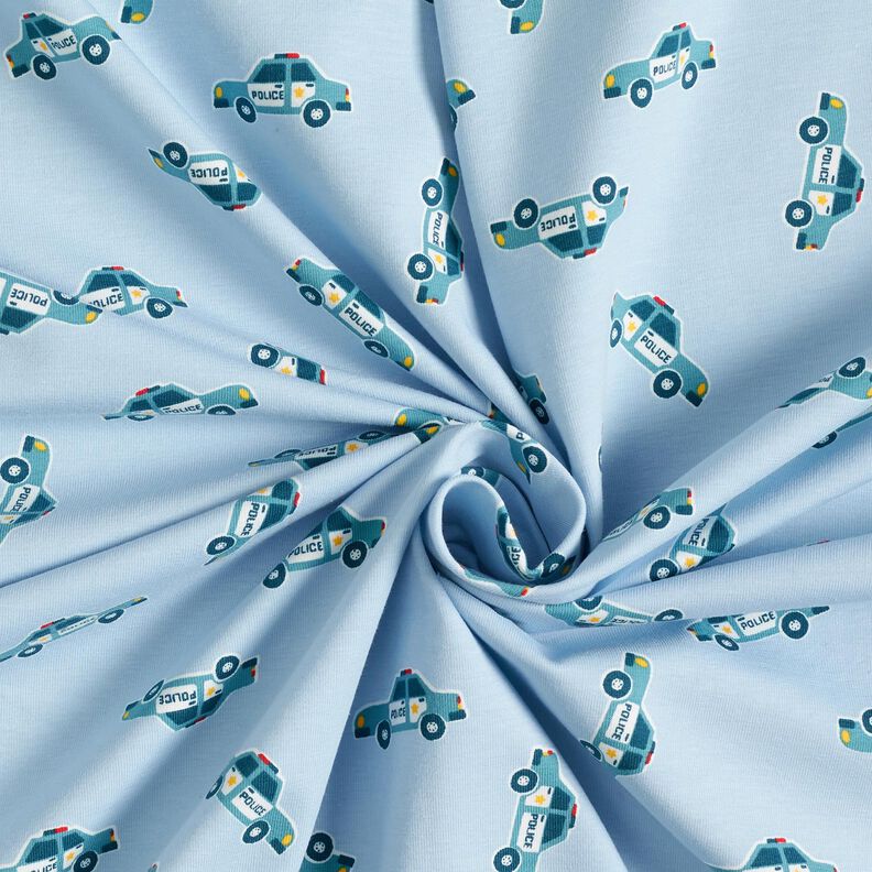 Jersey coton Voitures de police – jean bleu clair,  image number 3