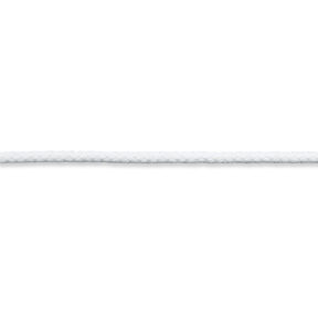 Cordon en coton [Ø 3 mm] – blanc, 