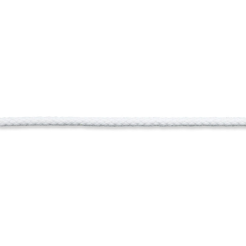 Cordon en coton [Ø 3 mm] – blanc,  image number 2