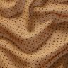 Mousseline Rayures et pois pailletés – brun faon,  thumbnail number 2