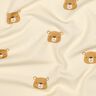 GOTS Jersey coton Ourson | Poppy Fabrics – écru/marron clair,  thumbnail number 2